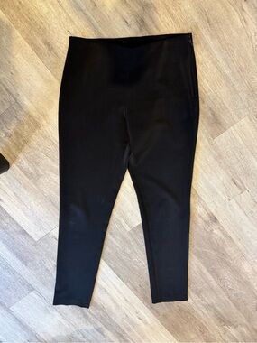 Lauren Vidal Paris Black Tailored Side-Zip Skinny Pants - Size T3 / US 8